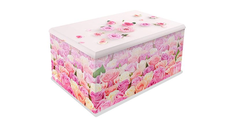 ROS05-URN Roses Soft Pink